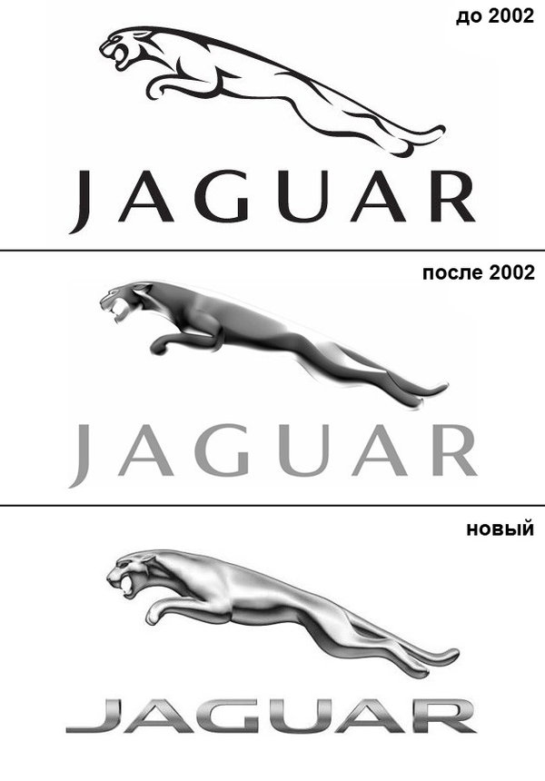 Jaguar меняет логотип